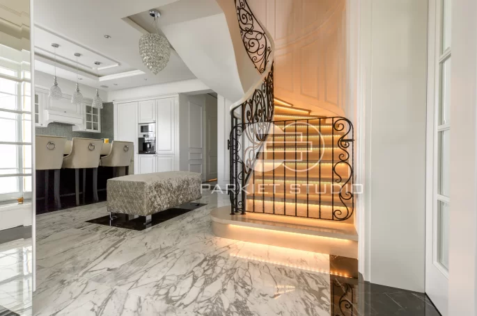 Dąb Bielony Szczotkowany