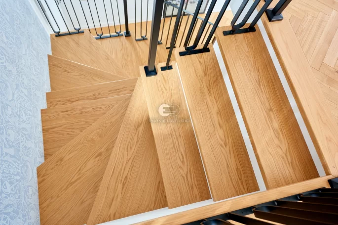 Schody klasyczne - Dąb Naturalny