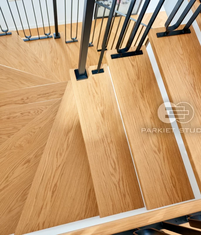 Schody klasyczne - Dąb Naturalny